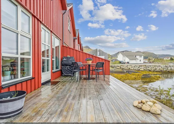 Waterfront In The Middle Of Lofoten *
